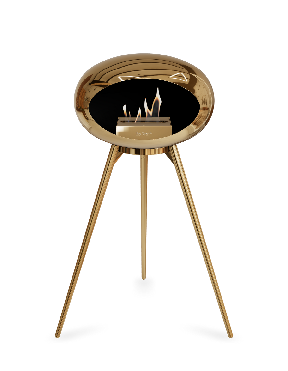 Le Feu Dome Ground High – Freestanding Bioethanol Fireplace (Classic 525)