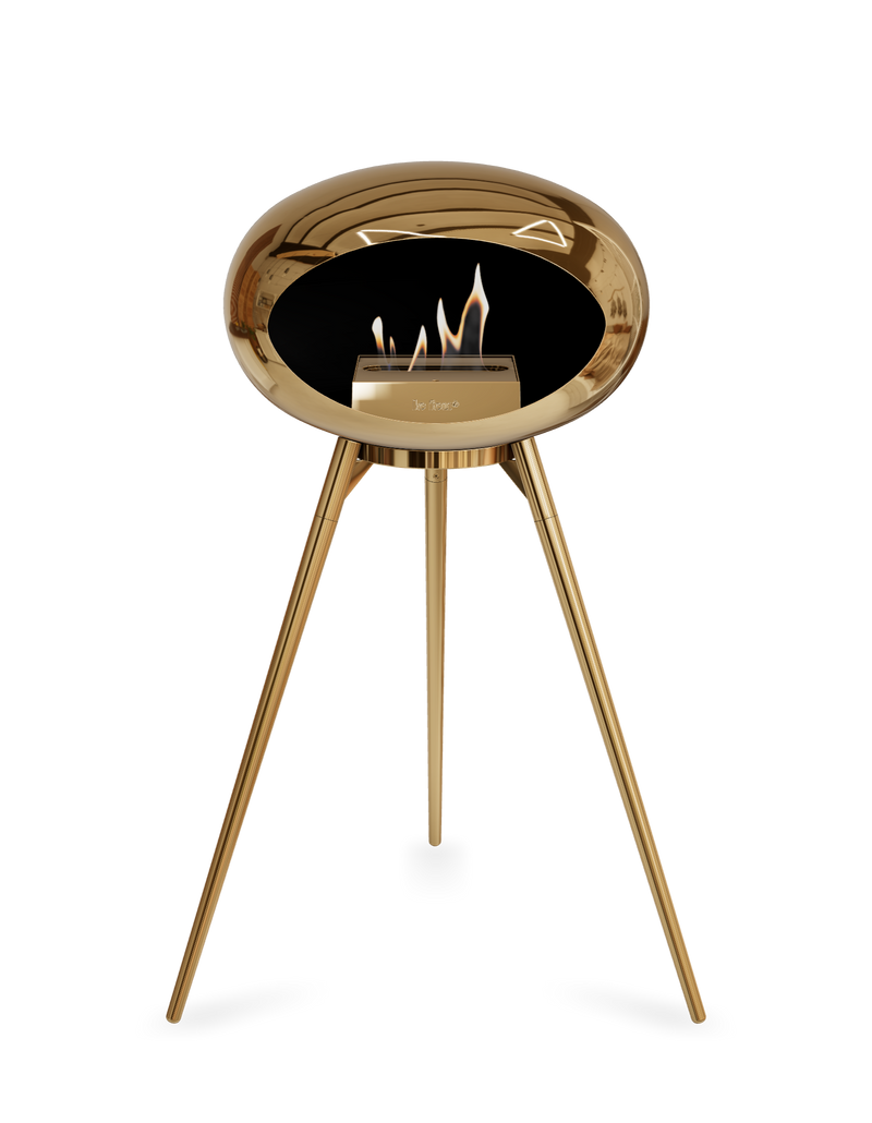 Le Feu Dome Ground High – Freestanding Bioethanol Fireplace (Classic 525)