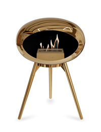 Le Feu Dome Ground Low – Freestanding Bioethanol Fireplace, Classic Size