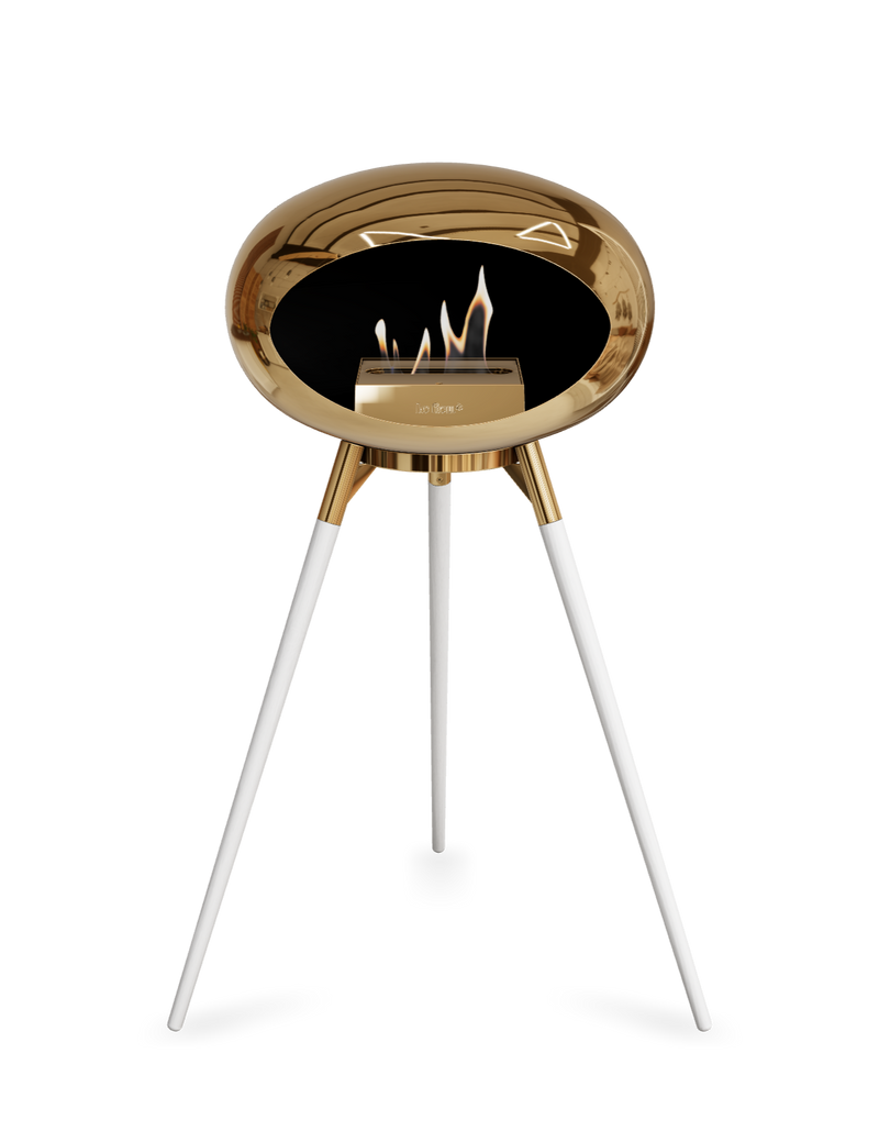 Le Feu Dome Ground High – Freestanding Bioethanol Fireplace (Classic 525)