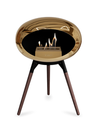 Le Feu Dome Ground Low – Freestanding Bioethanol Fireplace, Classic Size