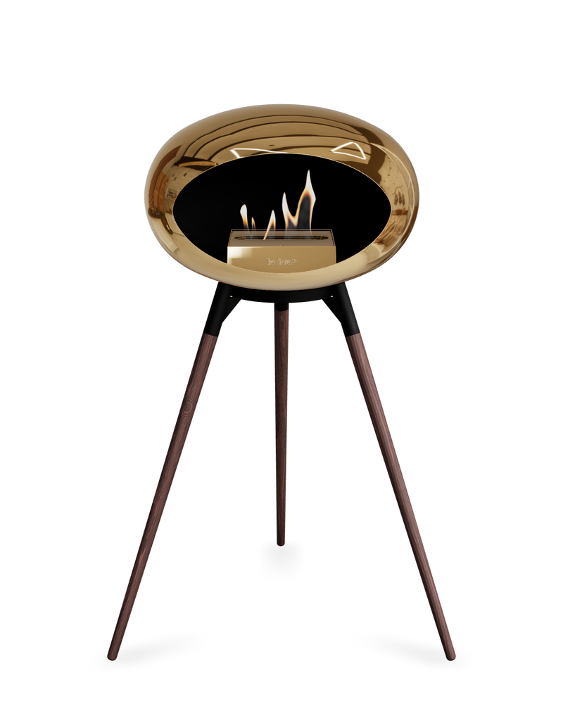 Le Feu Dome Ground High – Freestanding Bioethanol Fireplace (Classic 525)