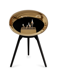 Le Feu Dome Ground Low – Freestanding Bioethanol Fireplace, Classic Size