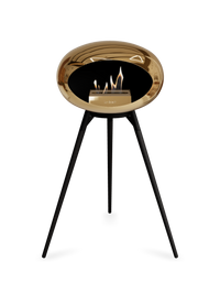 Le Feu Dome Ground High – Freestanding Bioethanol Fireplace (Classic 525)