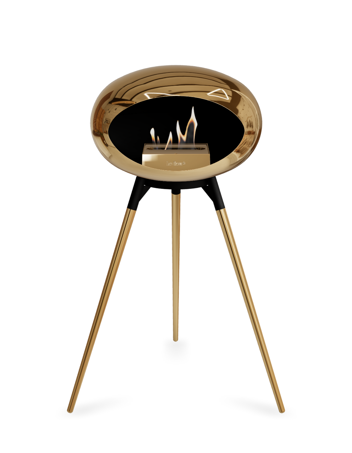 Le Feu Dome Ground High – Freestanding Bioethanol Fireplace (Classic 525)