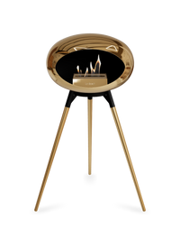 Le Feu Dome Ground High – Freestanding Bioethanol Fireplace (Classic 525)