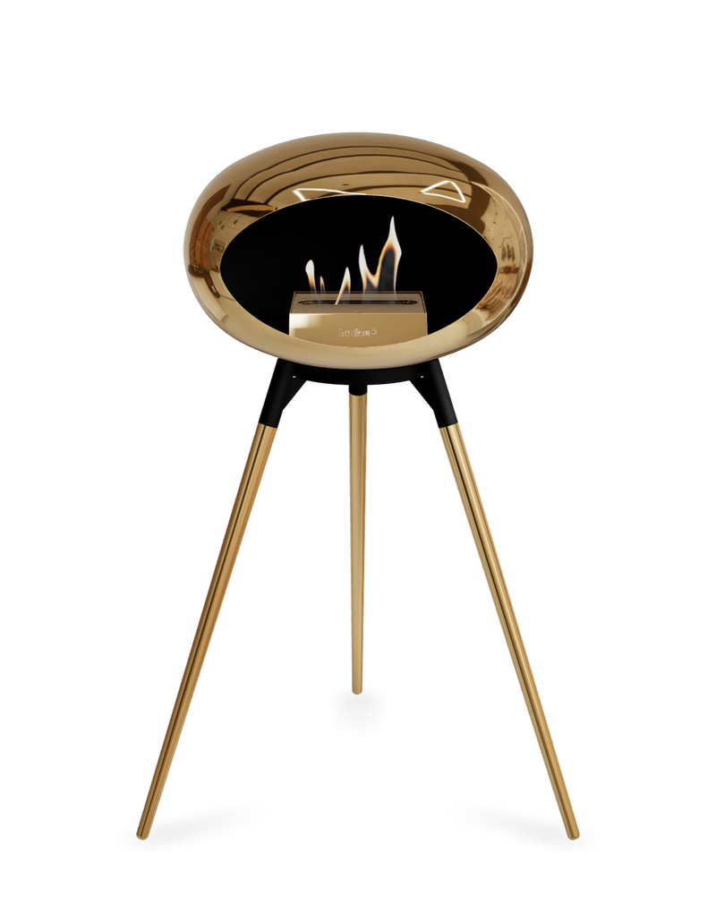 Le Feu Dome Ground High – Freestanding Bioethanol Fireplace (Classic 525)