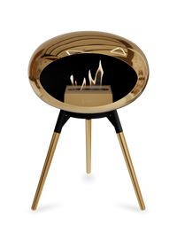 Le Feu Dome Ground Low – Freestanding Bioethanol Fireplace, Classic Size