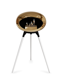 Le Feu Dome Ground High – Freestanding Bioethanol Fireplace (Classic 525)