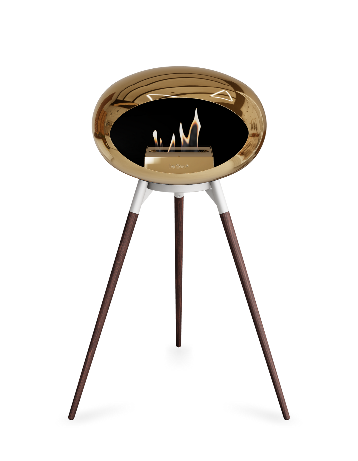 Le Feu Dome Ground High – Freestanding Bioethanol Fireplace (Classic 525)