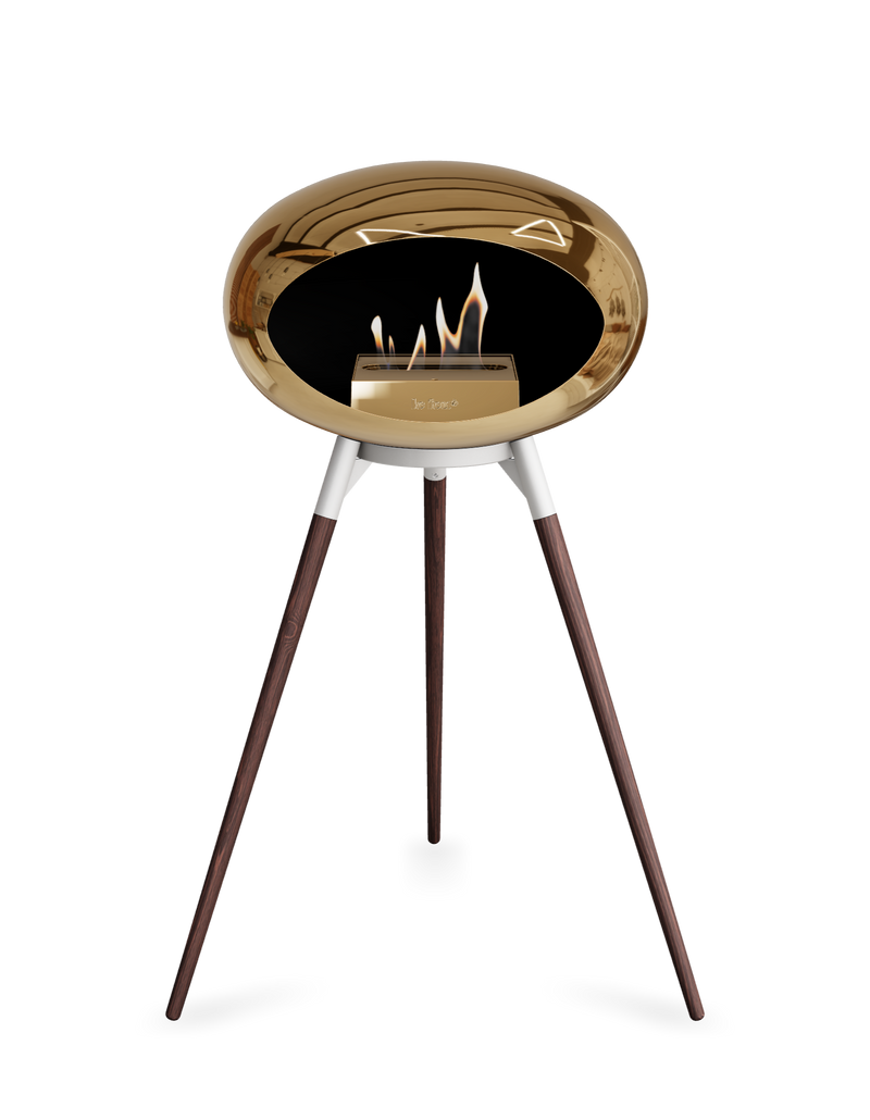 Le Feu Dome Ground High – Freestanding Bioethanol Fireplace (Classic 525)