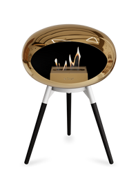 Le Feu Dome Ground Low – Freestanding Bioethanol Fireplace, Classic Size