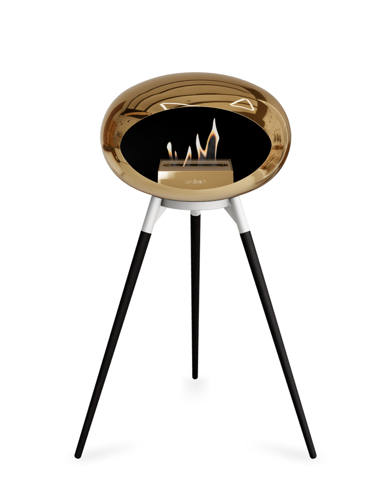 Le Feu Dome Ground High – Freestanding Bioethanol Fireplace (Classic 525)