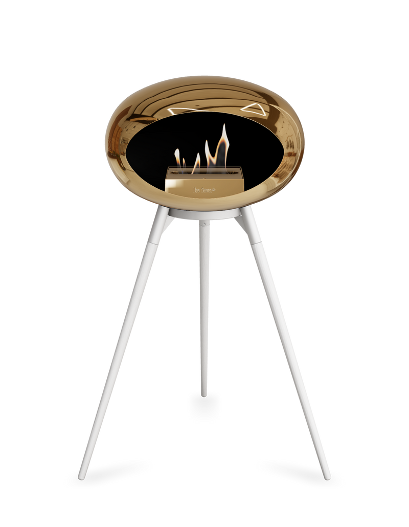 Le Feu Dome Ground High – Freestanding Bioethanol Fireplace (Classic 525)