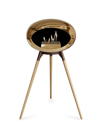 Le Feu Dome Ground High – Freestanding Bioethanol Fireplace (Classic 525)