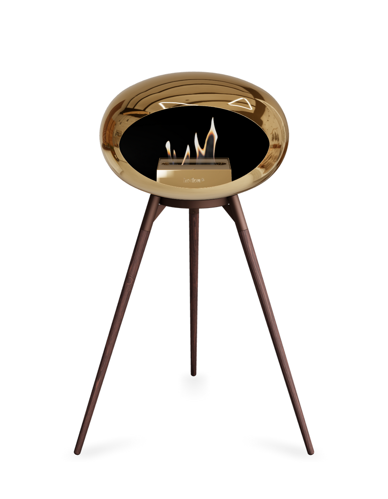 Le Feu Dome Ground High – Freestanding Bioethanol Fireplace (Classic 525)