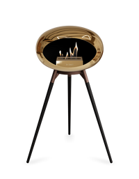 Le Feu Dome Ground High – Freestanding Bioethanol Fireplace (Classic 525)