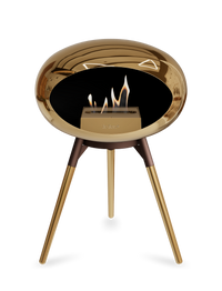 Le Feu Dome Ground Low – Freestanding Bioethanol Fireplace, Classic Size