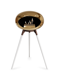 Le Feu Dome Ground High – Freestanding Bioethanol Fireplace (Classic 525)