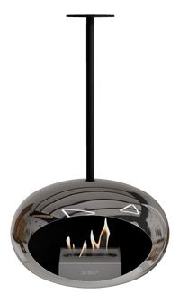 Le Feu Dome Sky – Ceiling-Hung Bioethanol Fireplace, Classic