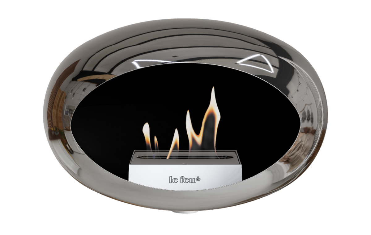 Le Feu Dome Wall – Bioethanol Wall-Mounted Fireplace Classic