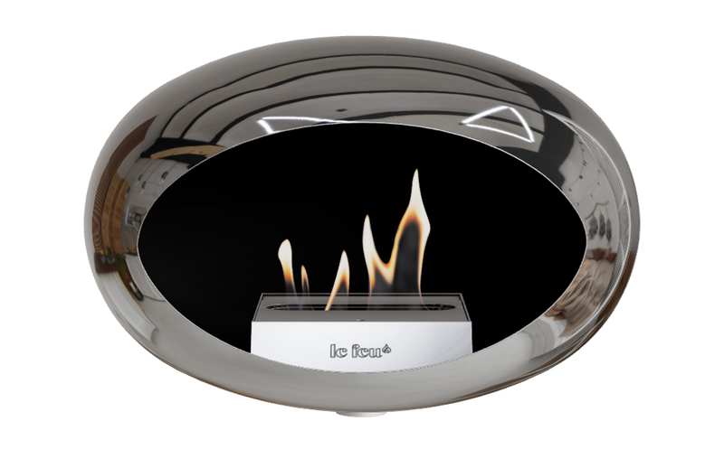 Le Feu Dome Wall – Bioethanol Wall-Mounted Fireplace Classic
