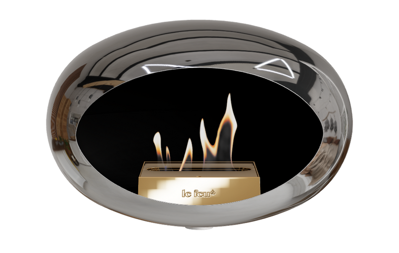 Le Feu Dome Wall – Bioethanol Wall-Mounted Fireplace Classic
