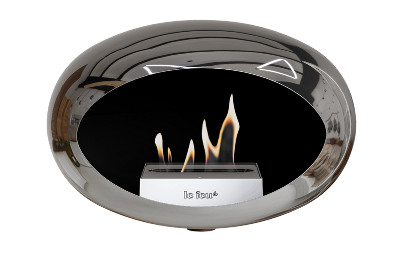 Le Feu Dome Wall – Bioethanol Wall-Mounted Fireplace Classic