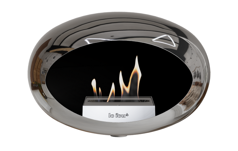 Le Feu Dome Wall – Bioethanol Wall-Mounted Fireplace Classic
