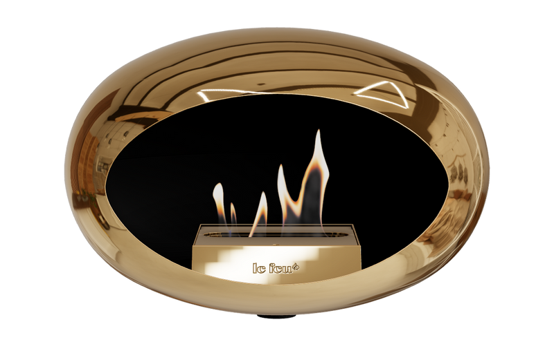 Le Feu Dome Wall – Bioethanol Wall-Mounted Fireplace Classic
