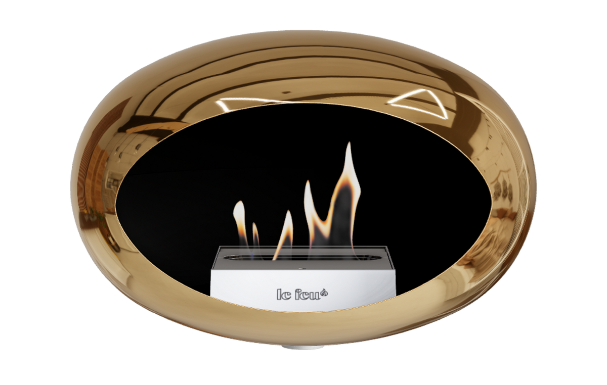 Le Feu Dome Wall – Bioethanol Wall-Mounted Fireplace Classic