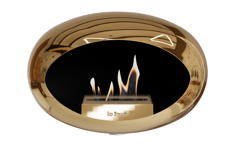 Le Feu Dome Wall – Bioethanol Wall-Mounted Fireplace Classic