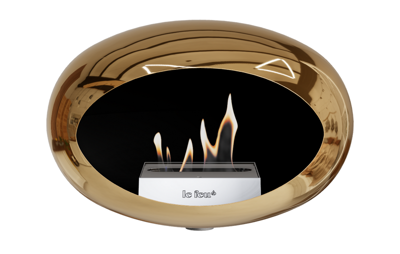 Le Feu Dome Wall – Bioethanol Wall-Mounted Fireplace Classic