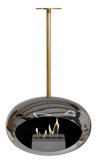 Le Feu Dome Sky – Ceiling-Hung Bioethanol Fireplace, Classic