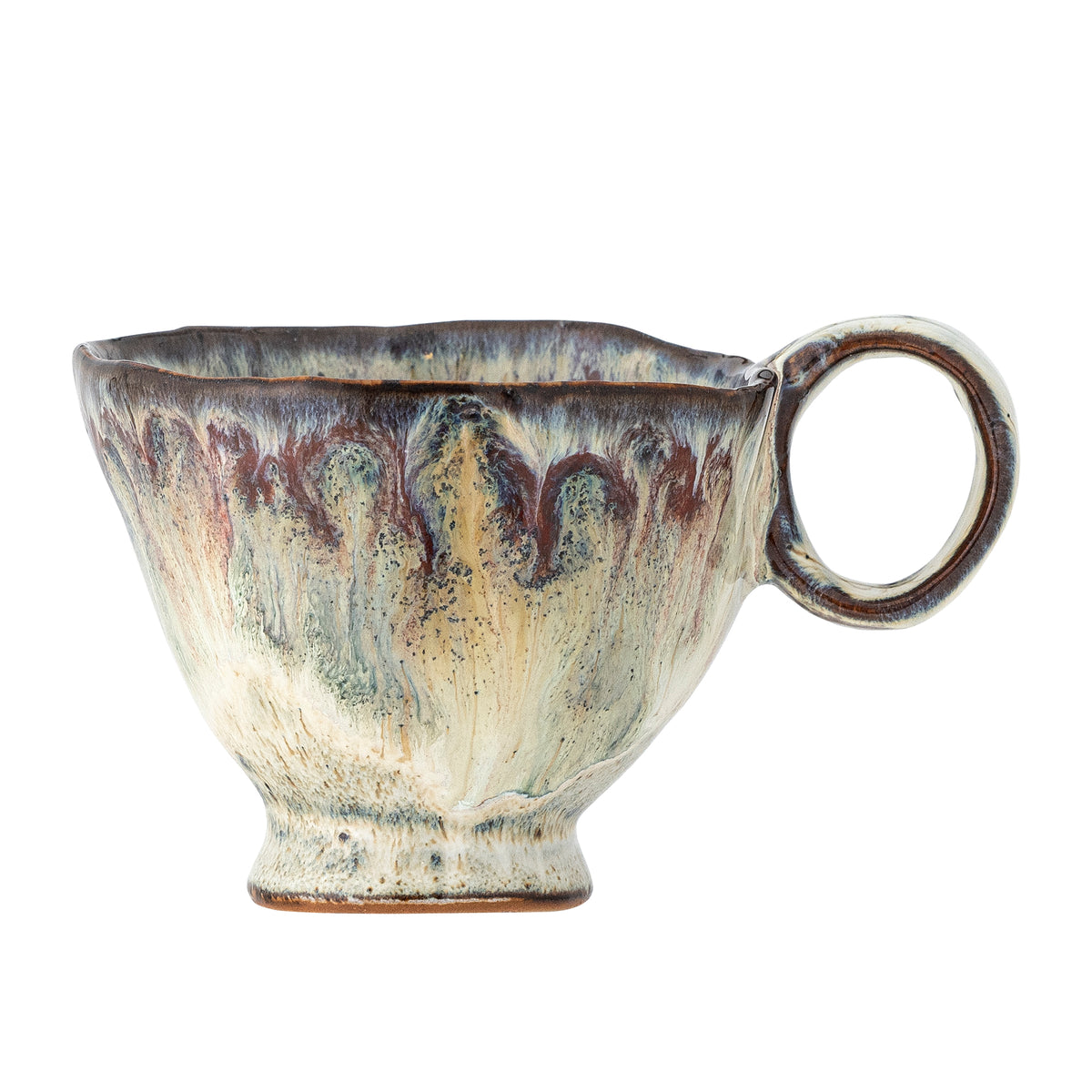 Imogen cup in multi-colour reactive glaze stoneware, Bloomingville
