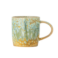 Stoneware Milani Mug in Green by Bloomingville – Vivid Reactive Glaze