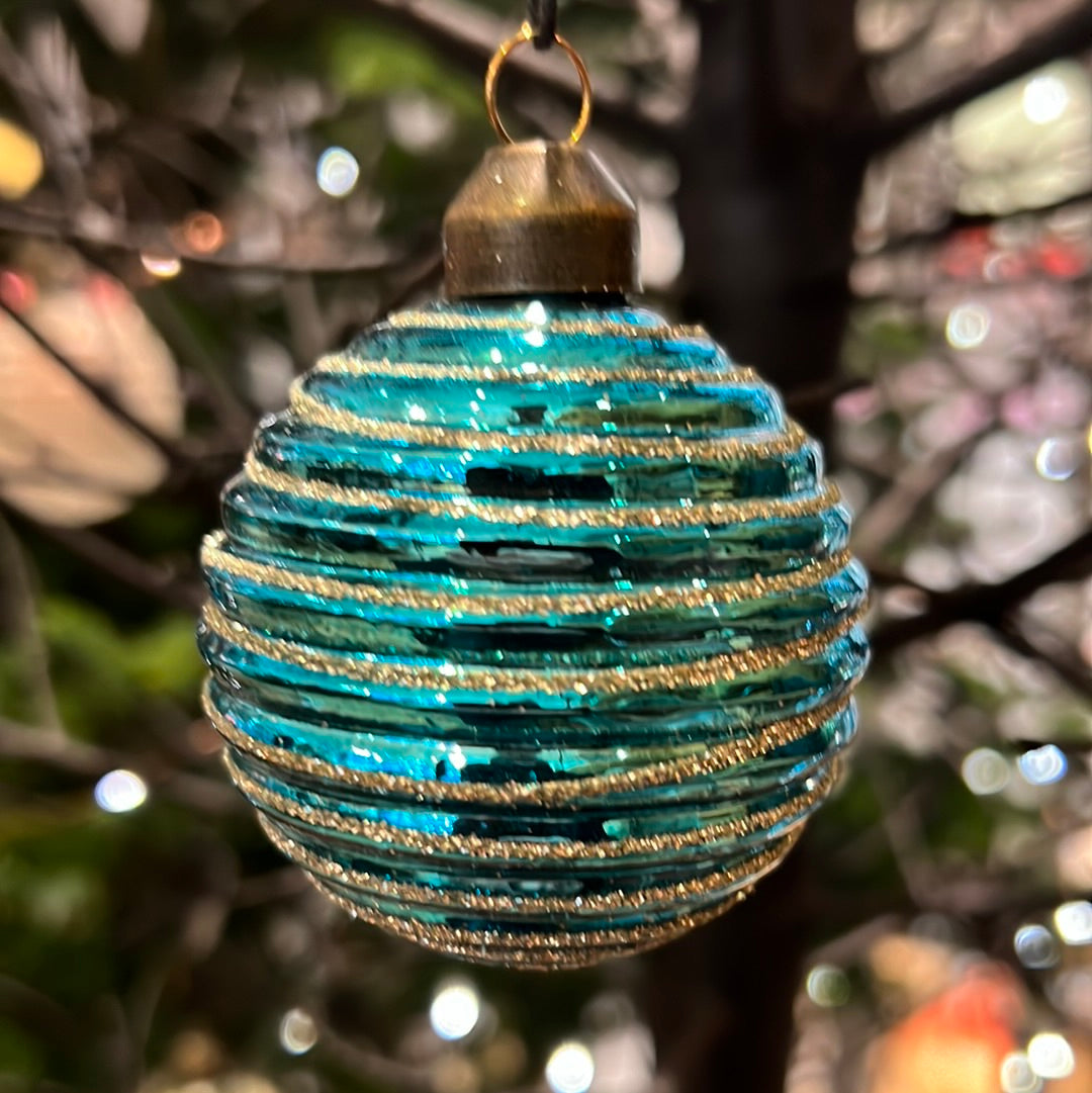 Metallic Sparkling Christmas Bauble