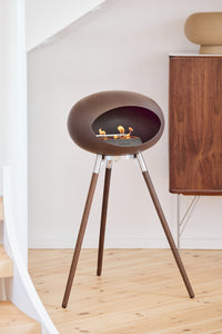 Le Feu Dome Ground High – Freestanding Bioethanol Fireplace (Classic 525)