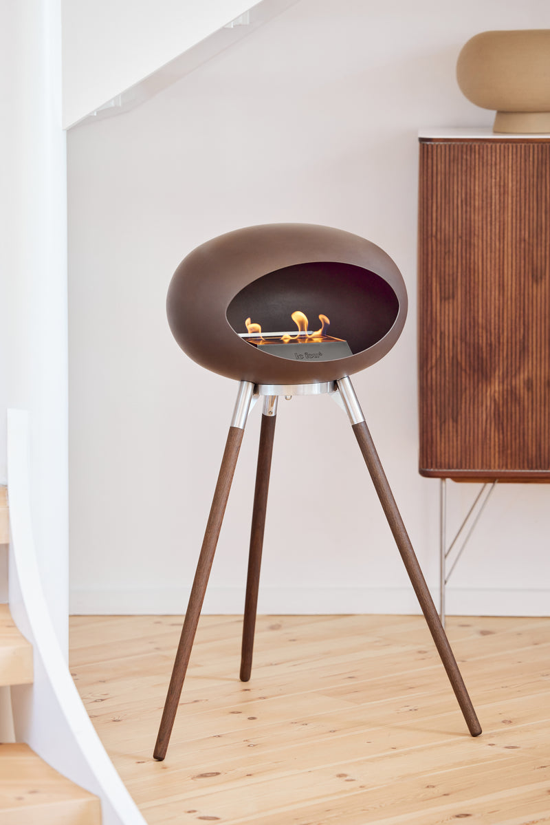 Le Feu Dome Ground High – Freestanding Bioethanol Fireplace (Classic 525)