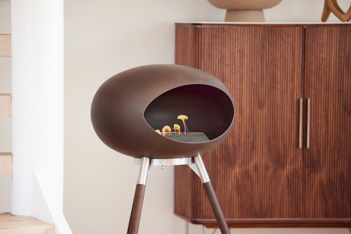 Le Feu Dome Ground High – Freestanding Bioethanol Fireplace (Classic 525)