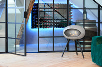 Le Feu Dome Ground Low – Freestanding Bioethanol Fireplace, Classic Size