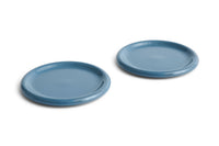 Barro Plates, Sets of 2, Lunch Plate, Dinner Plate, by HAY