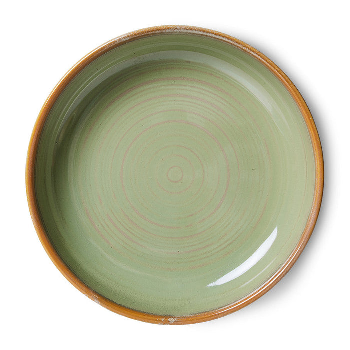 Deep Plate L Moss Green