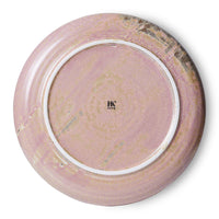 Dinner Plate Rustic Pink