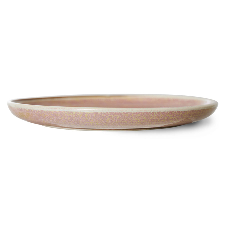 Dinner Plate Rustic Pink