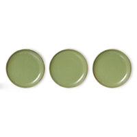 Side Plate Moss Green