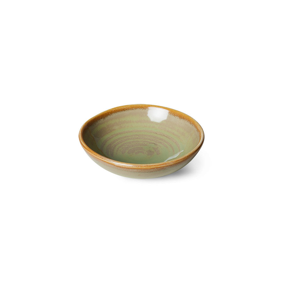 Small Dish Rustic Moss Green