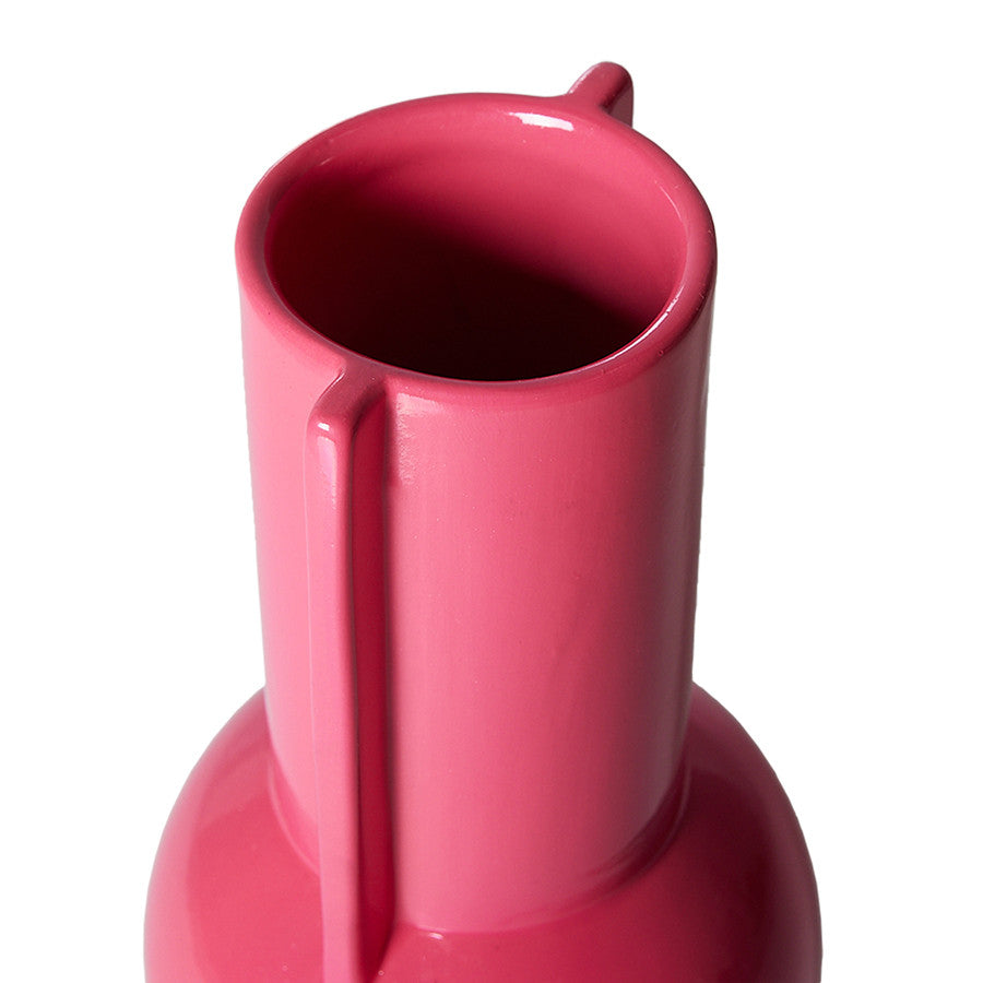 Ceramic Vase Hot Pink