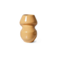Ceramic Vase Organic Cappuccino S