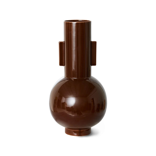 Ceramic Vase Espresso L